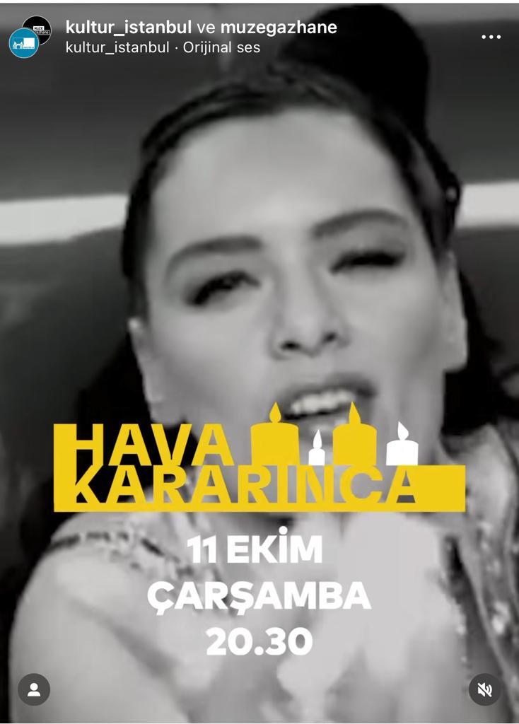 Müze Gazhane - Hava Kararınca : Nil Karaibrahimgil Konseri